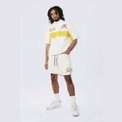 Smoke Rise Yacht Club Short Sleeve Anorak - Snow White