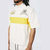 Smoke Rise Yacht Club Short Sleeve Anorak - Snow White