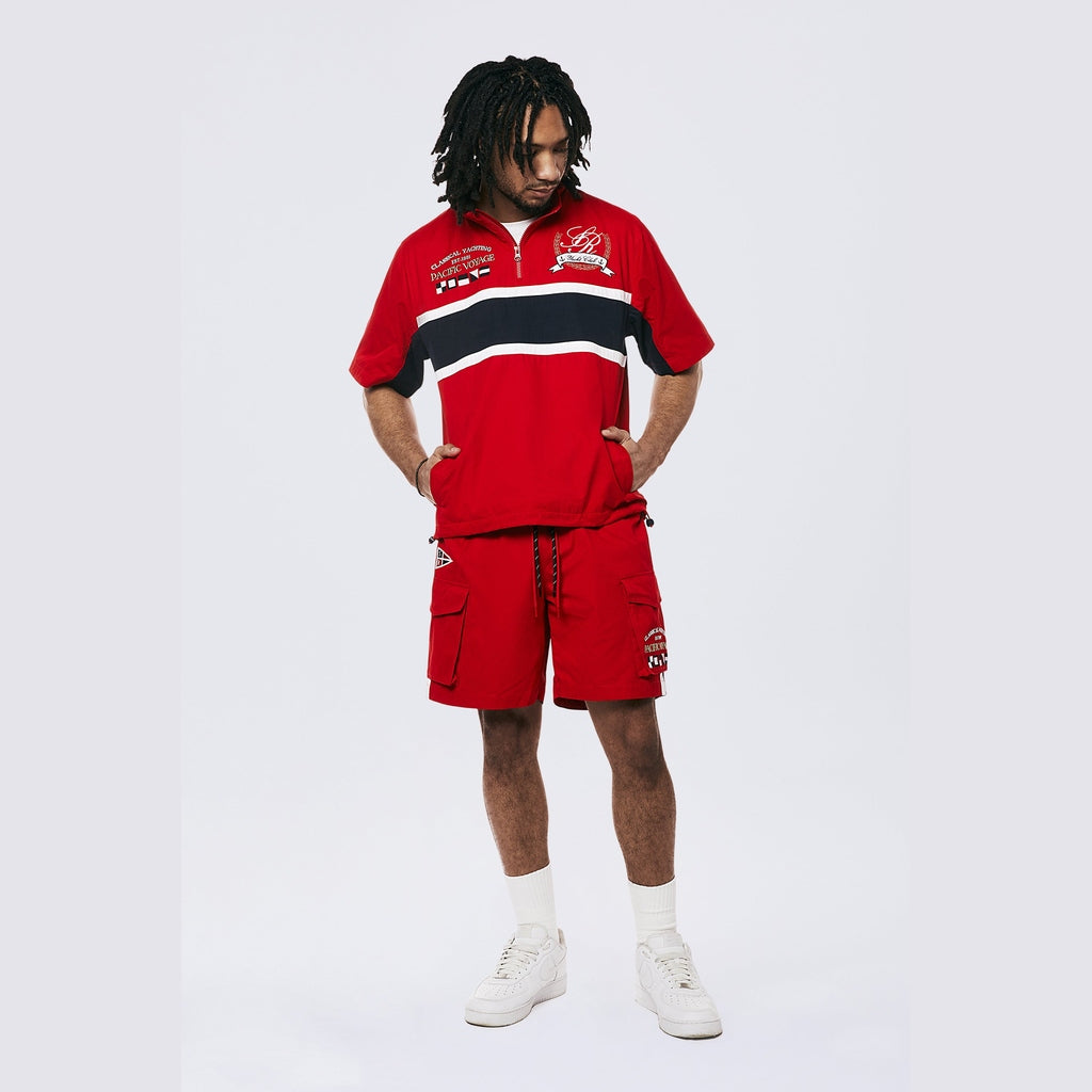 Yacht Club Cargo Shorts - True Red