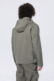 Utility Windbreaker Jacket - Thyme