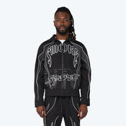 Maximalist Reflective Lightweight Jacket - Black