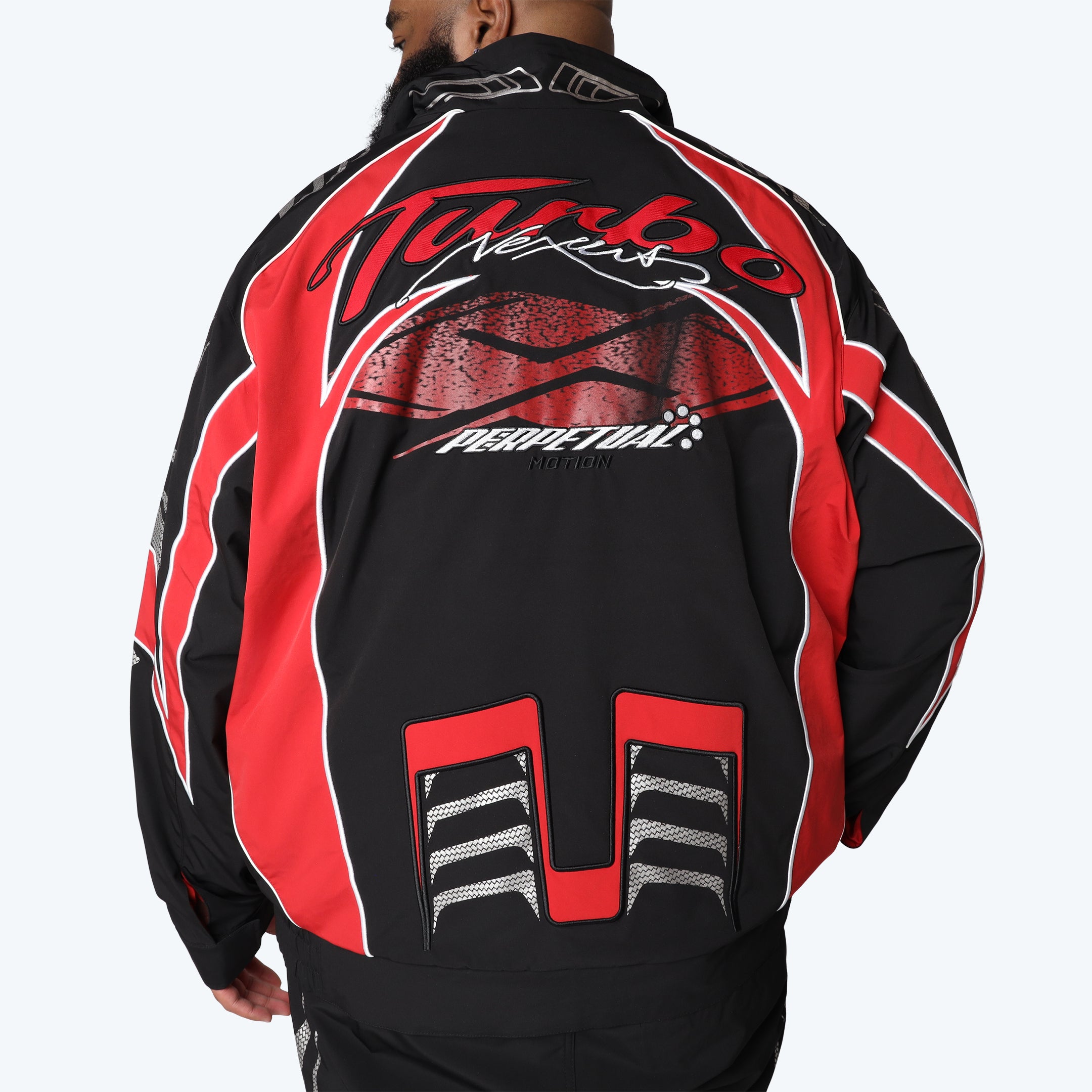 Big and Tall - Vortex Windbreaker Jacket - Black