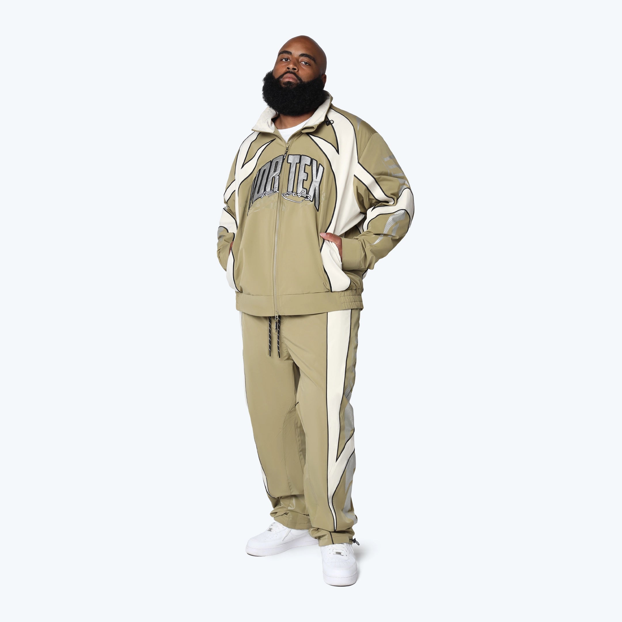 Big and Tall - Vortex Windbreaker Jacket - Dried Herb