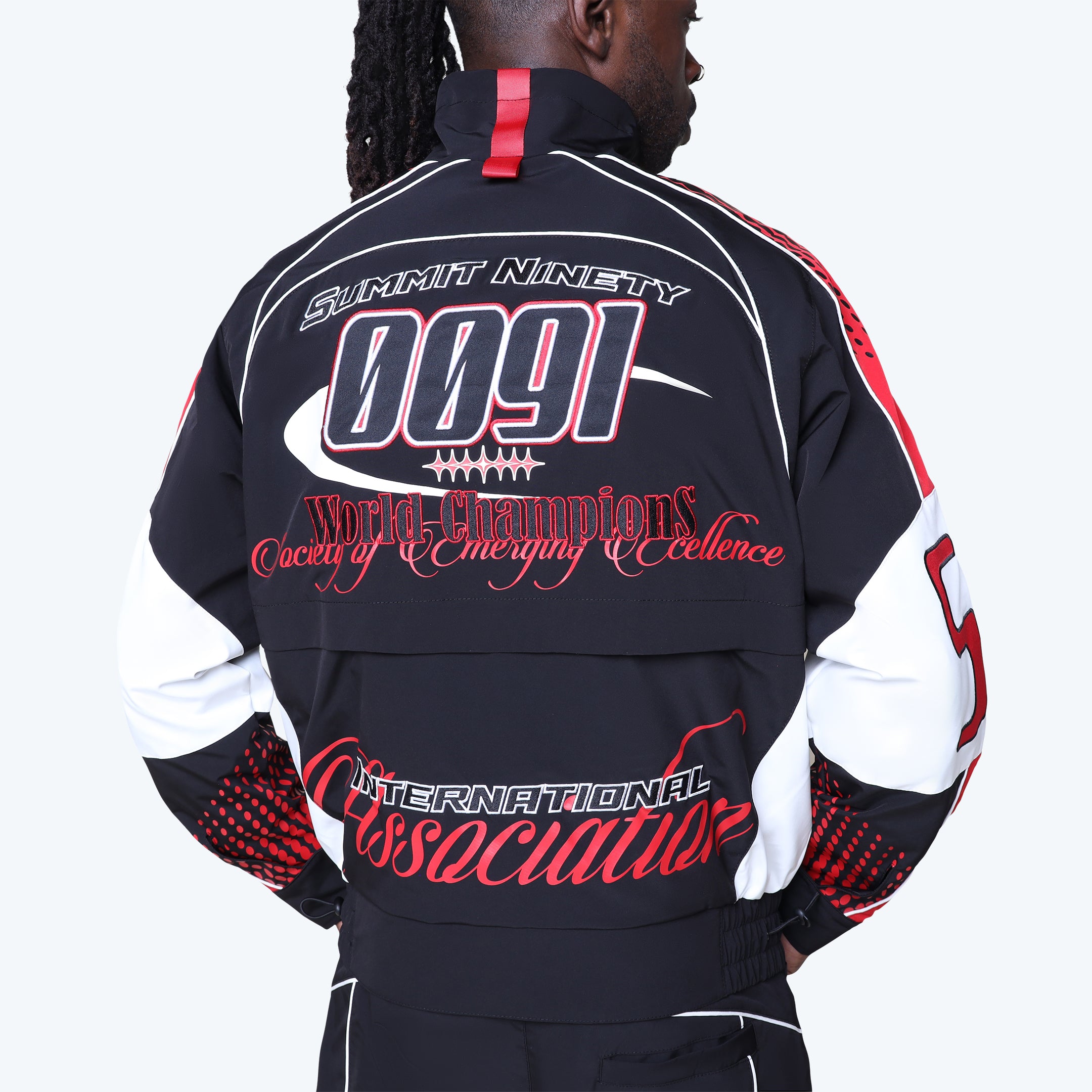 Republic Windbreaker Jacket - Red