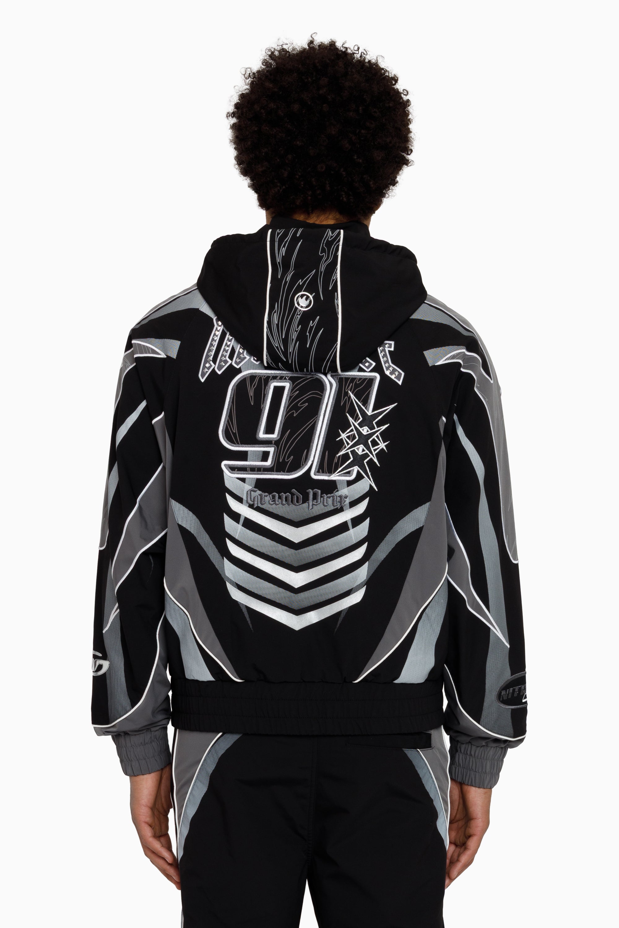 Rising Colorblock Windbreaker Jacket - Castlerock
