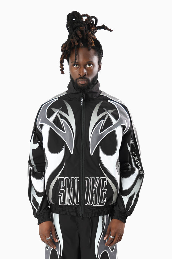 Power Windbreaker Jacket - Black