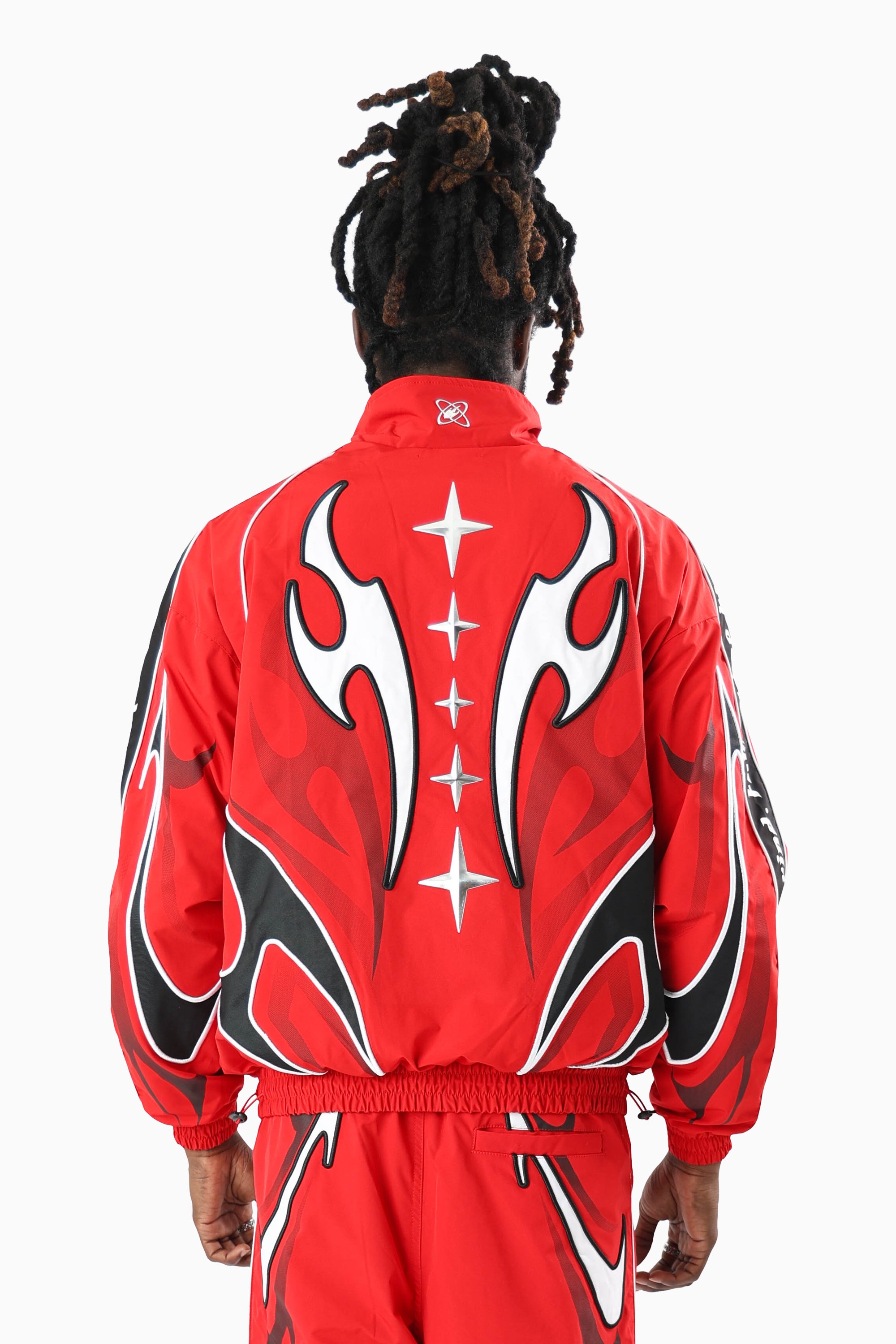 Power Windbreaker Jacket - True Red