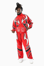 Power Windbreaker Jacket - True Red