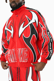 Power Windbreaker Jacket - True Red