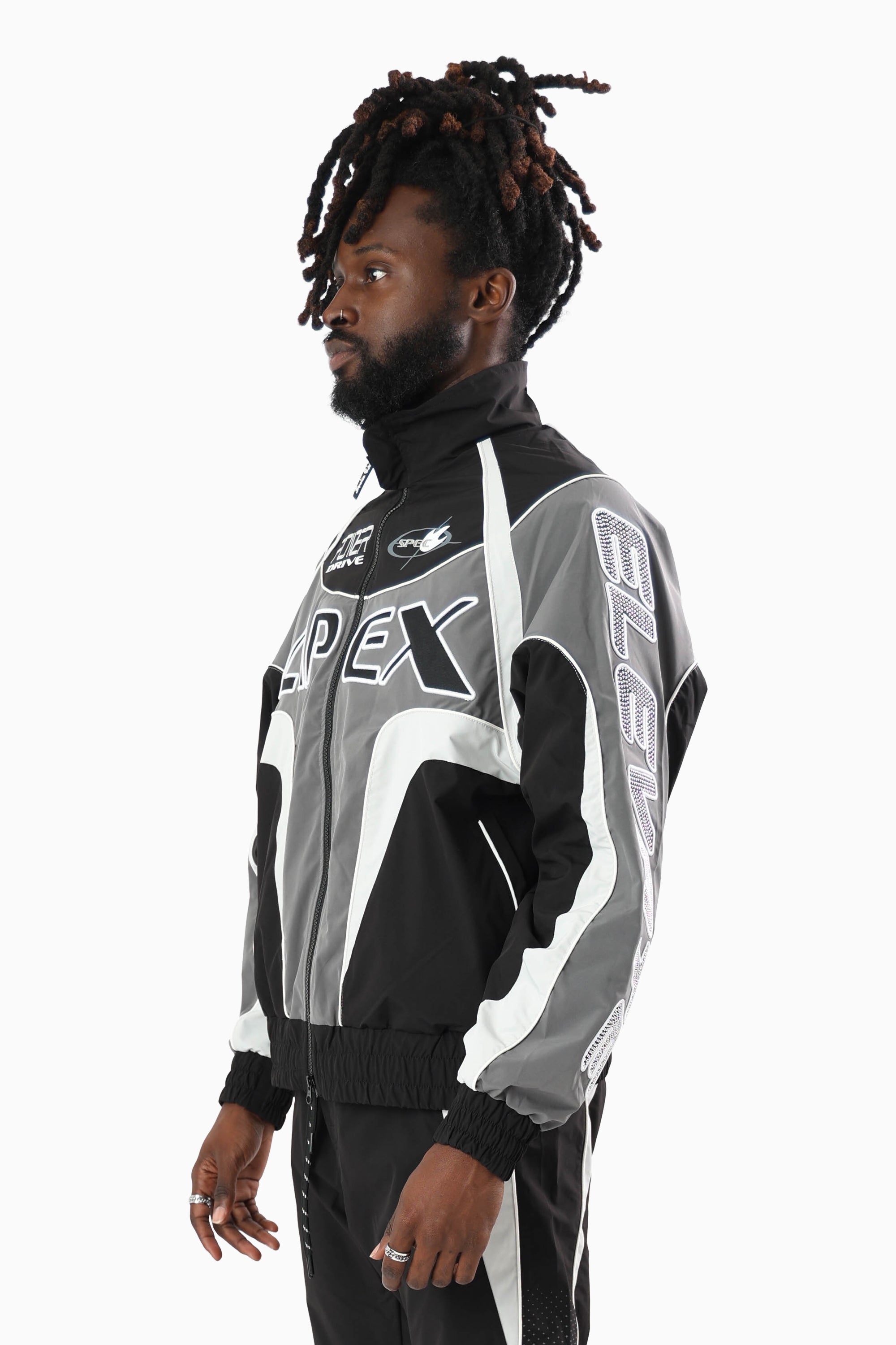 Elevate Windbreaker Jacket - Black