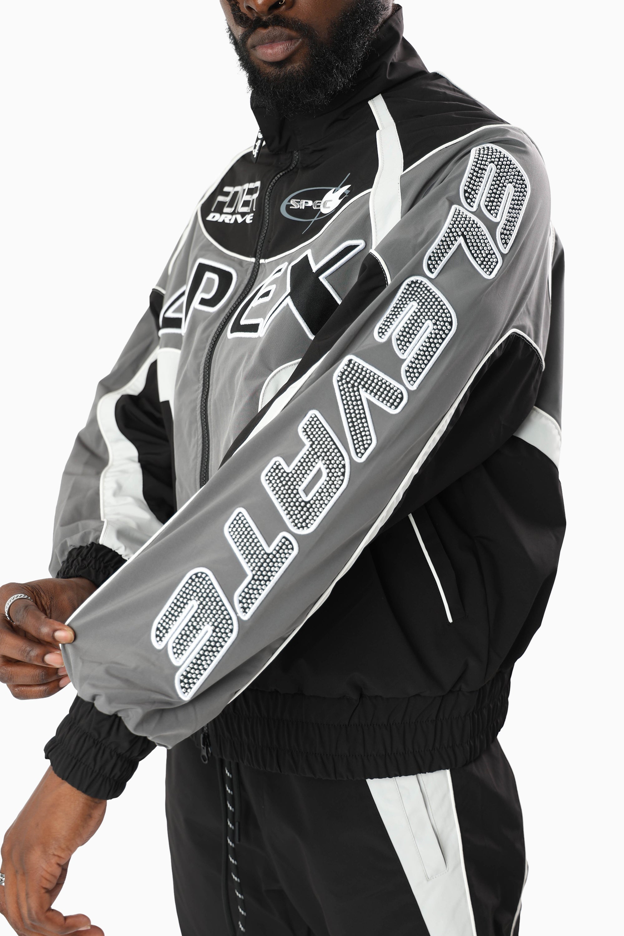 Elevate Windbreaker Jacket - Black