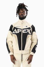 Elevate Windbreaker Jacket - Light Khaki