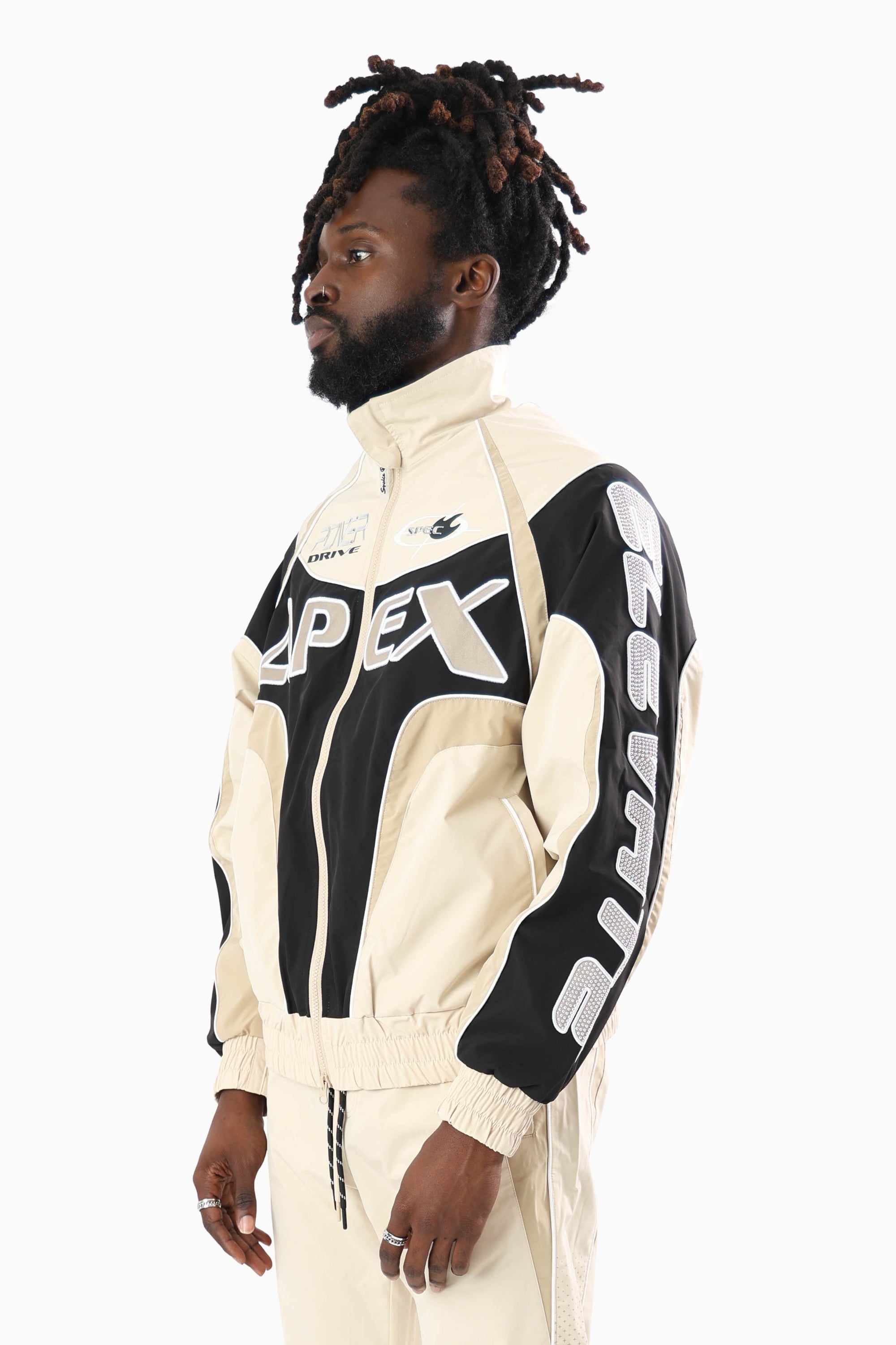 Elevate Windbreaker Jacket - Light Khaki