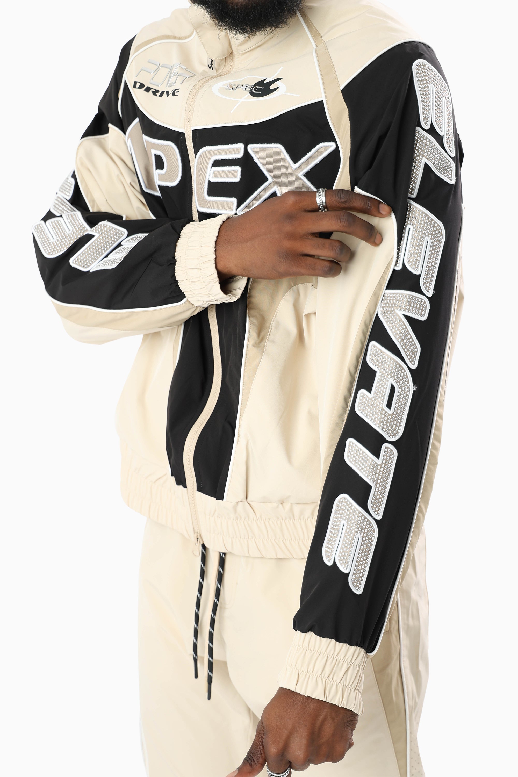 Elevate Windbreaker Jacket - Light Khaki