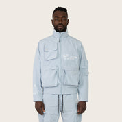 Racing Utility Windbreaker Jacket - Skyway