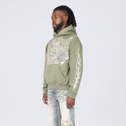 Oversized Fleece Tapestry Hoodie