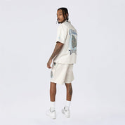 Boxy Tapestry SS Buttoned Down Shirt