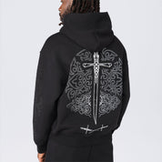 Oversized Dystopia Fleece Hoodie