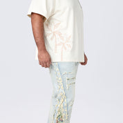 Big and Tall - Straight Tapestry Embroidered Jeans