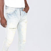 Slim Heavy Vintage Washed Jeans