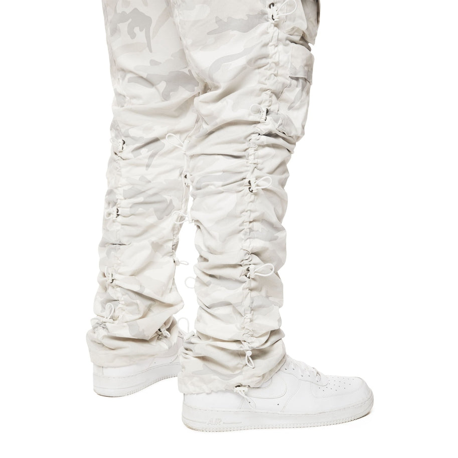 Smoke Rise Big and Tall Big and Tall - Utility Bungee Twill Pants - White Camo