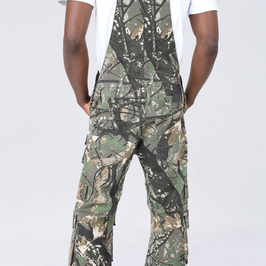 Straight Utility Twill Overalls