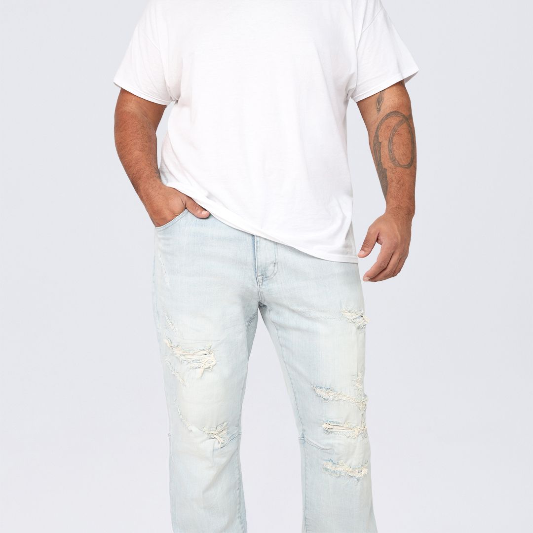 Big and Tall - Vintage Washed Jeans