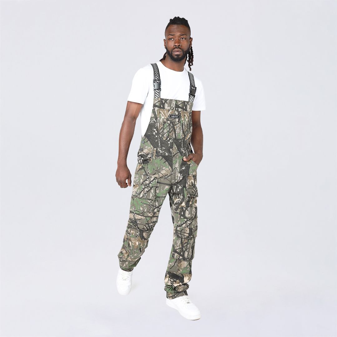 Straight Utility Twill Overalls