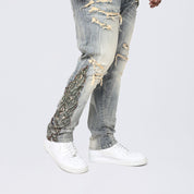 Big and Tall - Flame Tapestry Jeans