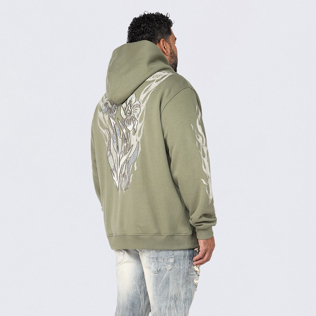 Big and Tall - Fleece Tapestry Hoodie