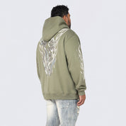 Big and Tall - Fleece Tapestry Hoodie