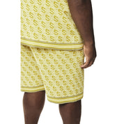 Smoke Rise Big and Tall Big and Tall - Jacquard Knit Shorts - Kelp