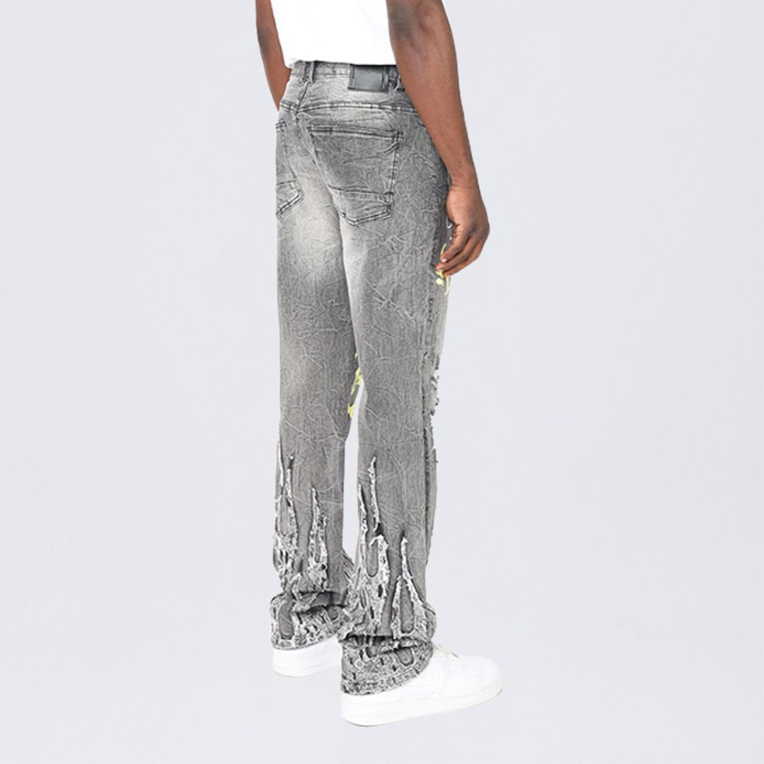 Long Straight Dystopia Jeans