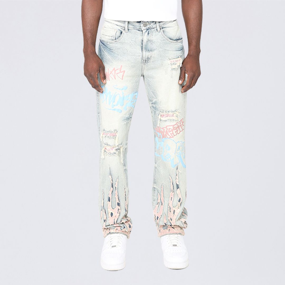 Long Straight Dystopia Jeans