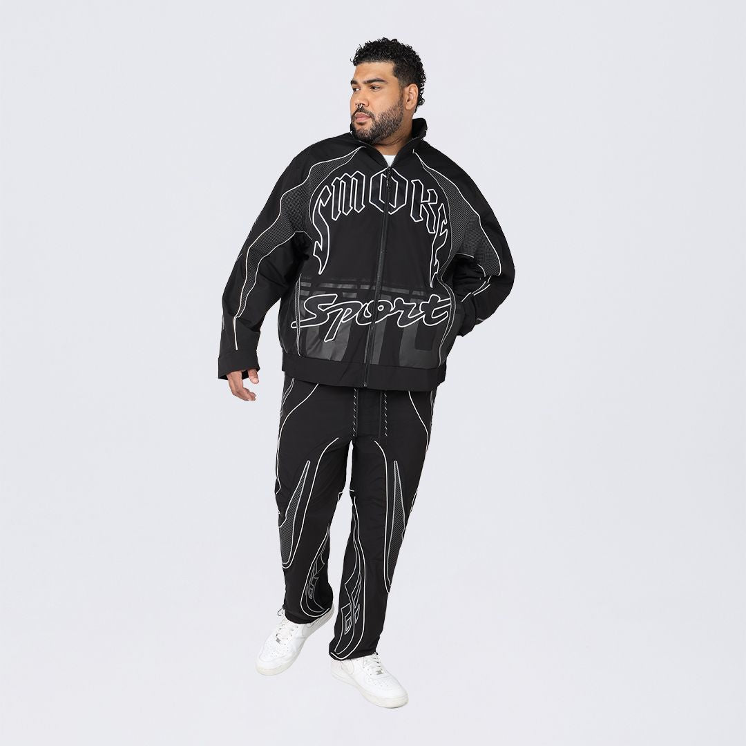 Big and Tall - Straight Maximalist Windbreaker Pants