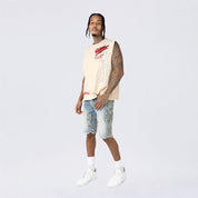 12" Western Jean Shorts