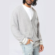 Smoke Rise Country Club Cardigan - Heather Grey