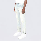 Slim Heavy Vintage Washed Jeans