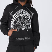 Oversized Dystopia Fleece Hoodie