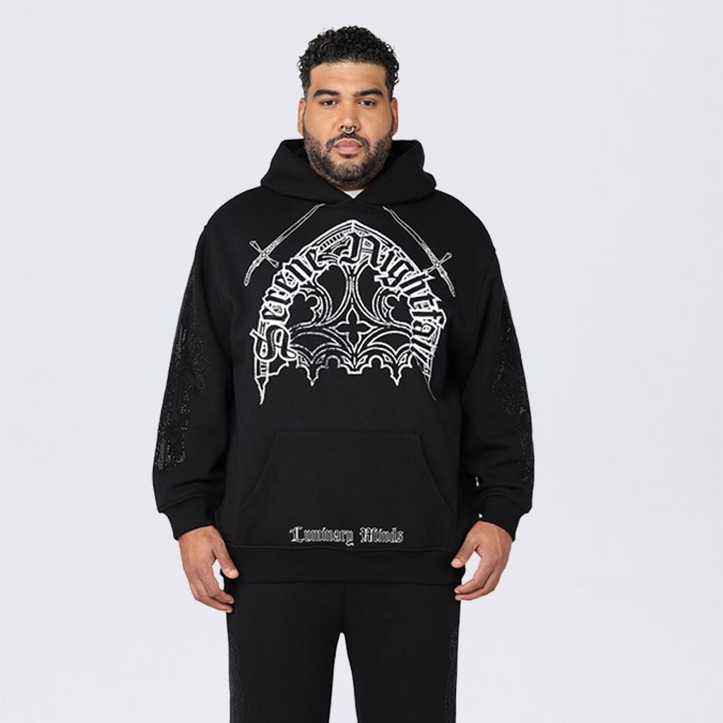 Big and Tall - Dystopia Fleece Hoodie