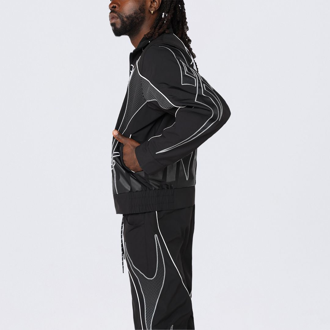 Maximalist Reflective Lightweight Jacket