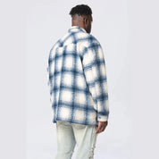 Smoke Rise Big and Tall Big and Tall - Flannel Lined Overshirt - Oceana