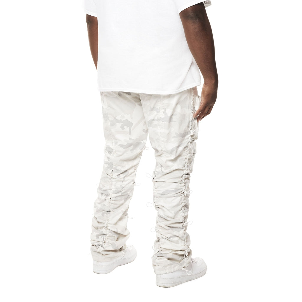 Smoke Rise Big and Tall Big and Tall - Utility Bungee Twill Pants - White Camo