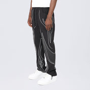 Straight Maximalist Windbreaker Pants