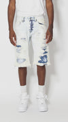 Ripoff Fashion Denim Short Tide Blue