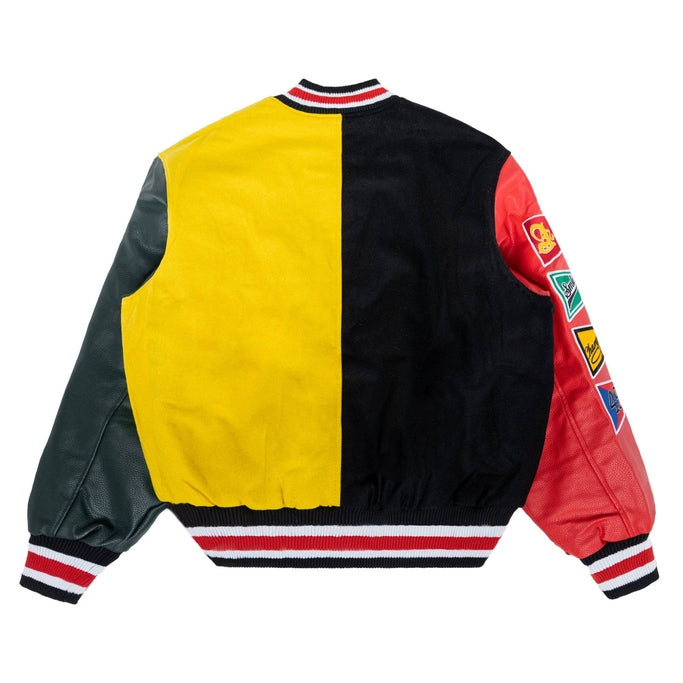 Smoke Rise All Star Varsity Jacket - Black