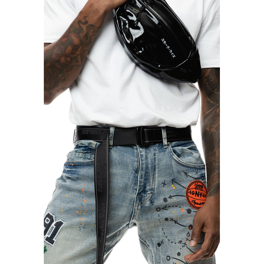 Smoke Rise Waist Vegan Leather Fanny Pack