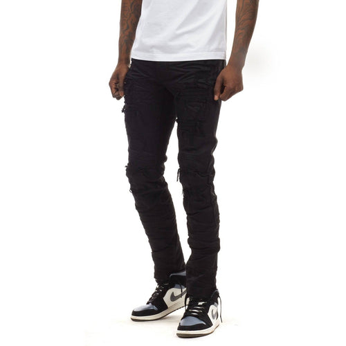 Engineered Jeans Jet Black - Smoke Rise