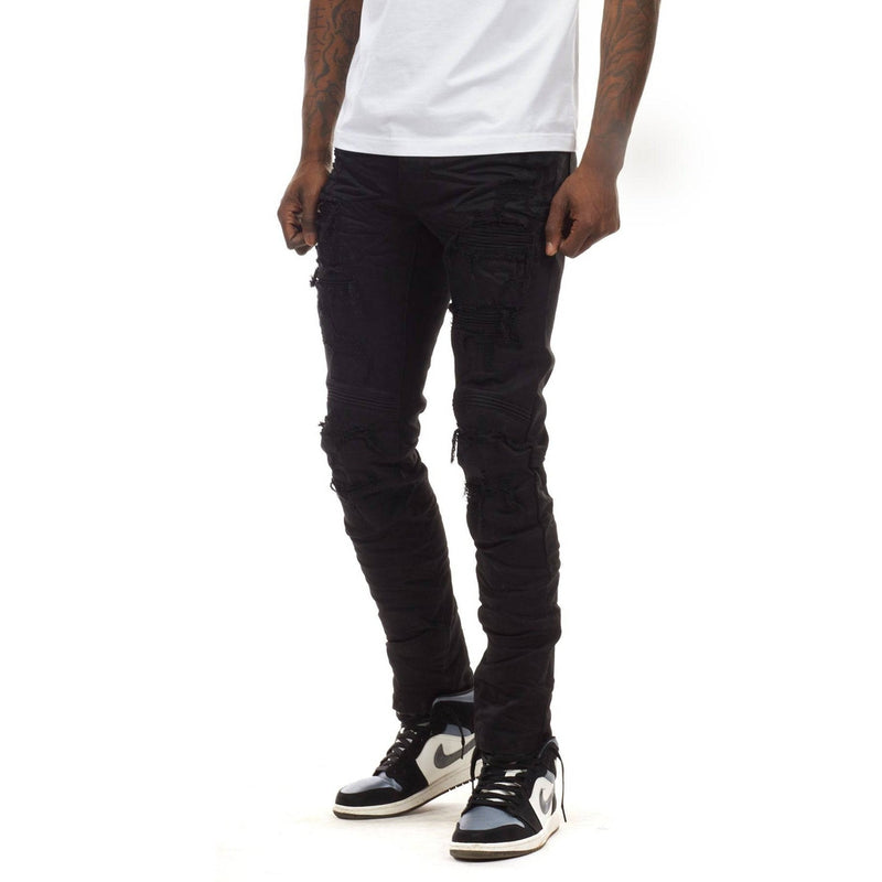 Engineered Jeans Jet Black - Smoke Rise