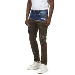 Doodle Fashion Twill Pants - Olive - Smoke Rise